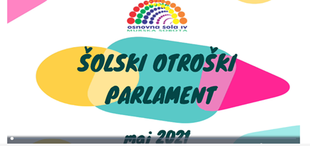 OTROŠKI PARLAMENT – POKLICI IN POKLICNA USMERJENOST